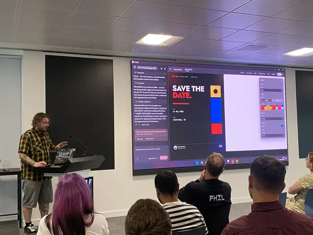 Duncan Boyne speaking at Bletchley AI User Group 2026