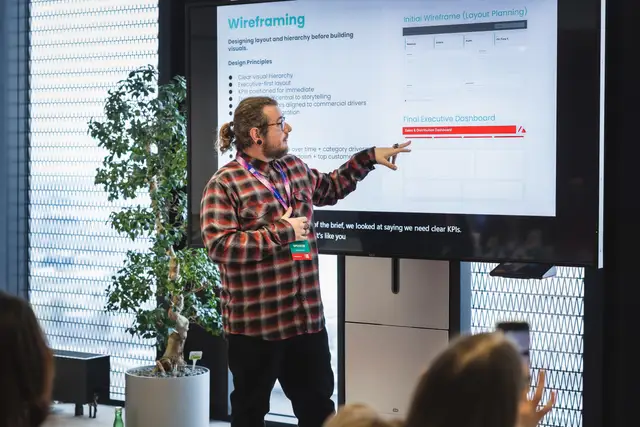 Duncan Boyne speaking at Global Power Platform Bootcamp Austria 2026
