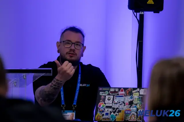 Duncan Boyne speaking at Experts Live UK 2026