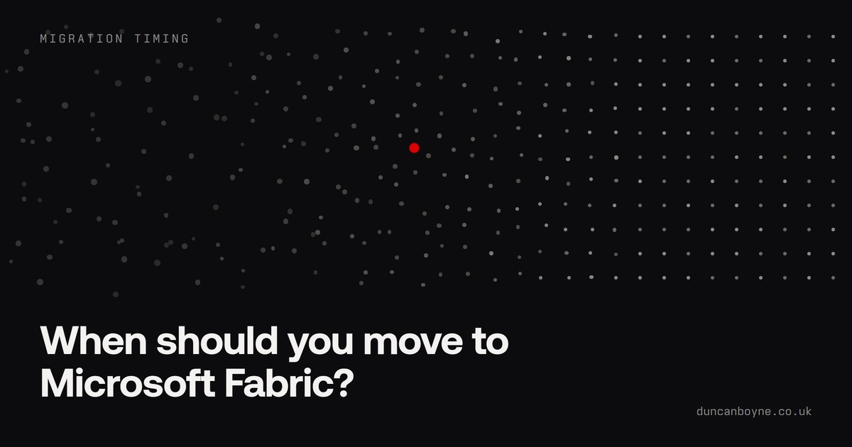 When Should You Move to Microsoft Fabric?