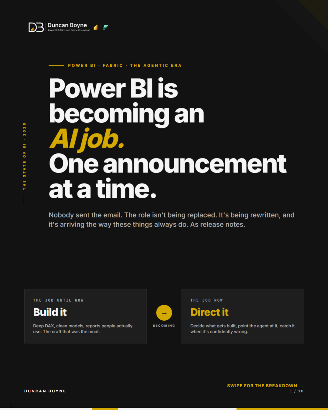 Power BI Is Becoming an AI Job, One Announcement at a Time